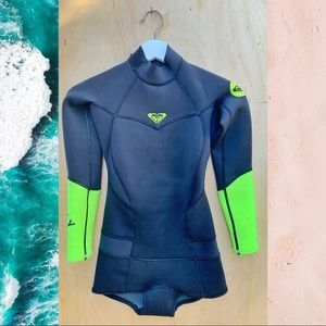 Roxy Wetsuit 2mm Long Sleeve Back Zip Springsuit